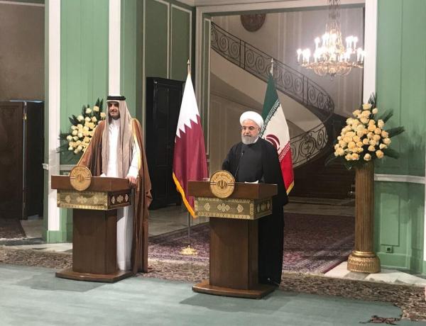دیدار حسن روحانی و امیر قطر,اخبار سیاسی,خبرهای سیاسی,دولت
