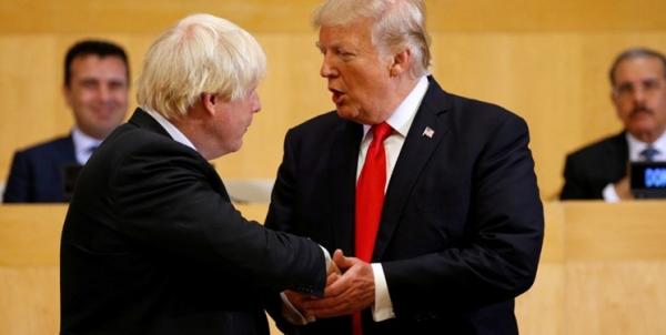 دونالد ترامپ و بوریس جانسون,اخبار سیاسی,خبرهای سیاسی,سیاست خارجی
