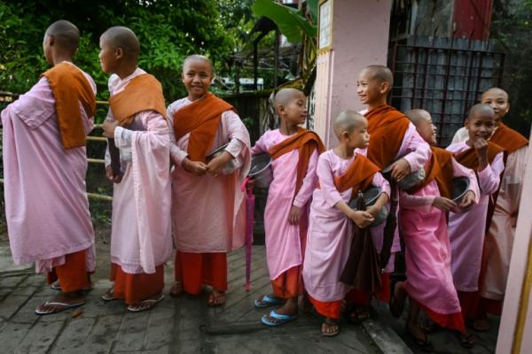 زندگی دختران راهبه در صومعه میانمار,اخبار جالب,خبرهای جالب,خواندنی ها و دیدنی ها