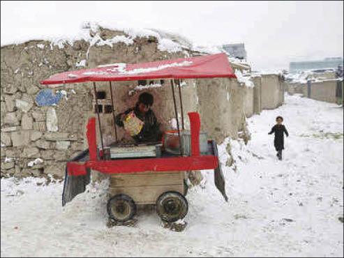 سرما در افغانستان و پاکستان,اخبار حوادث,خبرهای حوادث,حوادث طبیعی