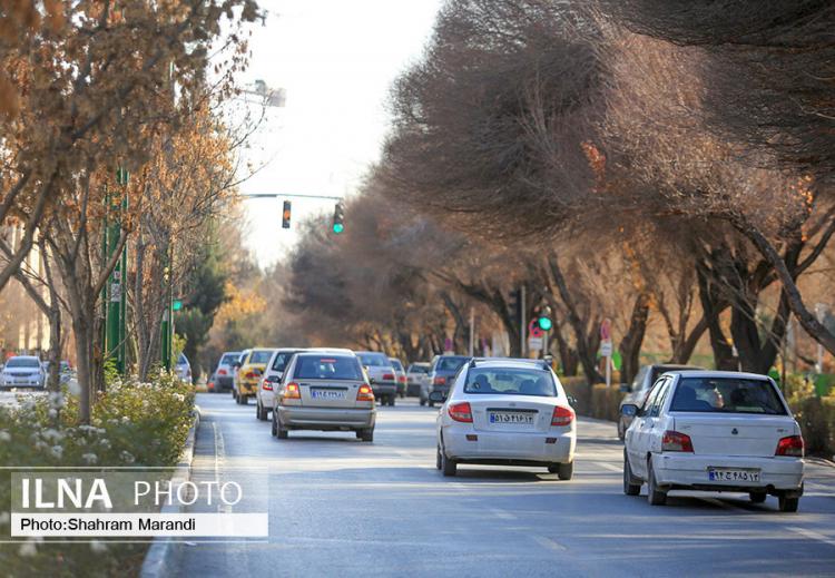 تصاویر آلودگی هوا در اصفهان,عکس های اصفهان,تصاویر آلودگی هوا