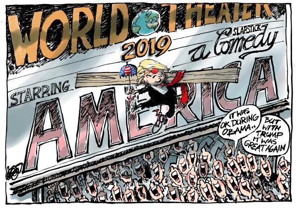 کارتون دونالد ترامپ