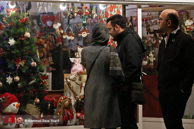 تصاویر حال و هوای کریسمس در اصفهان,عکس های خیابان جلفا اصفهان,تصاویر ارامنه اصفهان