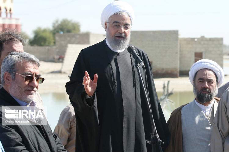 تصاویر حسن روحانی در روستای کلانی,عکس های حسن روحانی,تصاویر رئیس جمهور ایران