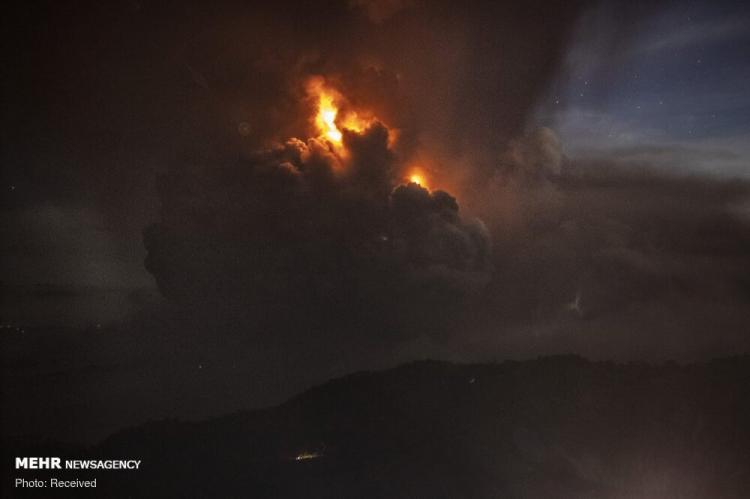 تصاویر فوران آتشفشان در فیلیپین,عکس های فوران آتشفشان در فیلیپین‎,تصاویربارش خاکستر آتشفشان