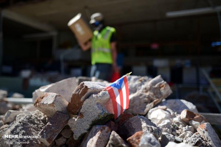 تصاویر خسارات زلزله در پورتوریکو,عکس های خسارات زلزله در پورتوریکو,تصاویر زمین لرزه در پورتوریکو