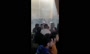فیلم/معترضان درِ داخلی سفارت آمریکا در بغداد را شکستند