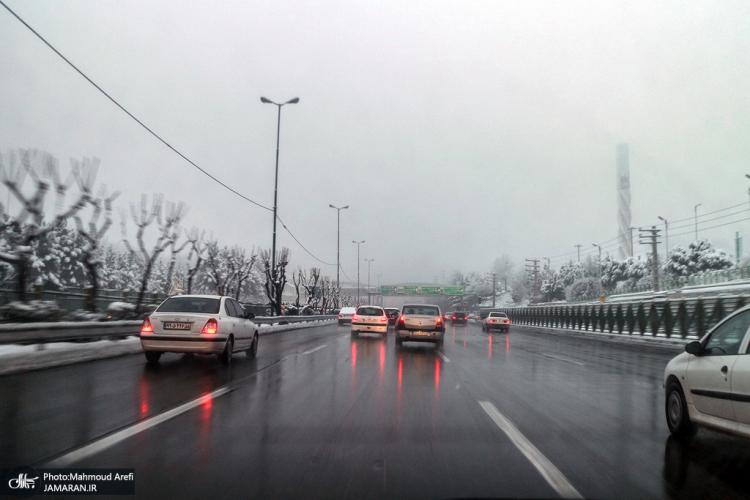 تصاویر بارش برف در تهران,عکس های بارش برف در تهران,تصاویر برف تهران در 29 دی ماه 98