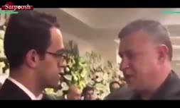 فیلم/ حضور علی دایی در مراسم یادبود یکی از کشته شدگان سقوط هواپیمای اوکراینی