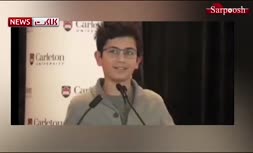 فیلم/ صحبت‌های احساسی فرزند یکی از جان باختگان پرواز اوکراین