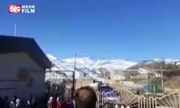 ویدئو/ سقوط یک فروند هواپیما در اطراف سبلان