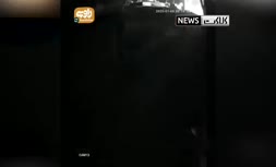 فیلم دوربین مداربسته از لحظه سقوط هواپیمای اوکراینی