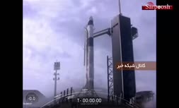 فیلم/ موشک آماده‌سازی جهت انتقال انسان به مریخ، به فضا پرتاب شد