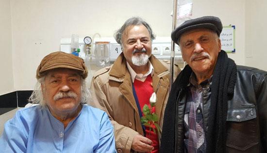 عیادت از بهزاد فراهانی در بیمارستان عیادت از بهزاد فراهانی در بیمارستان,اخبار هنرمندان,خبرهای هنرمندان,اخبار بازیگران