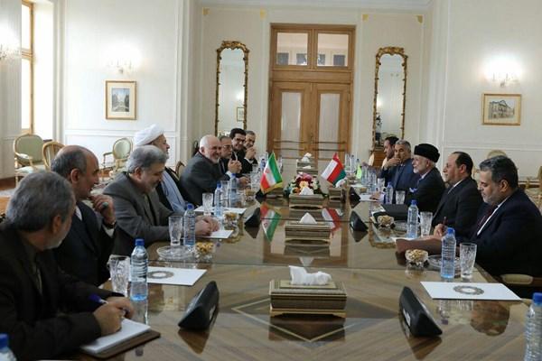 دیدار محمدجواد ظریف و یوسف بن علوی,اخبار سیاسی,خبرهای سیاسی,سیاست خارجی