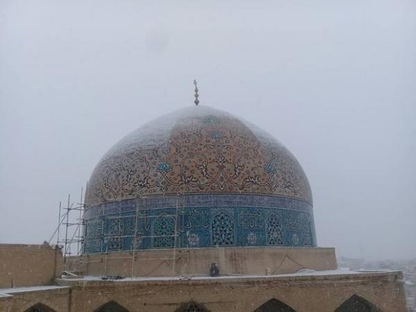 نحوه مرمت گنبد مسجد شیخ لطف‌الله,اخبار فرهنگی,خبرهای فرهنگی,میراث فرهنگی