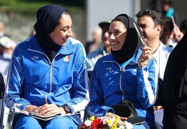کیمیا علیزاده و مهرو کمرانی کیمیا علیزاده و مهرو کمرانی,اخبار ورزشی,خبرهای ورزشی,ورزش بانوان