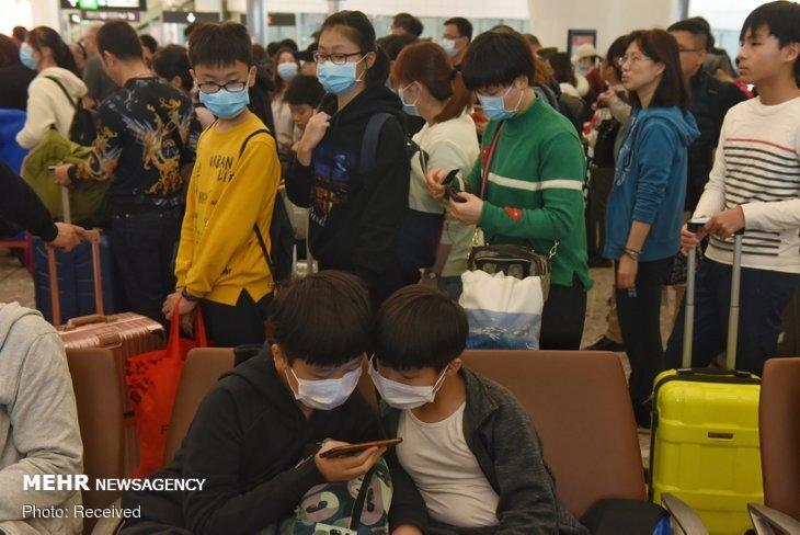 تصاویر قرنطینه مردم شهر ووهان چین,عکس های قرنطینه مردم شهر ووهان چین,تصاویر شیوع ویروس کرونا در چین