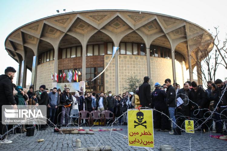 تصاویر نمایش مین در جشنواره بین‌المللی تئاتر فجر,عکس های نمایش مین در جشنواره بین‌المللی تئاتر فجر,تصاویر جشنواره تئاتر فجر