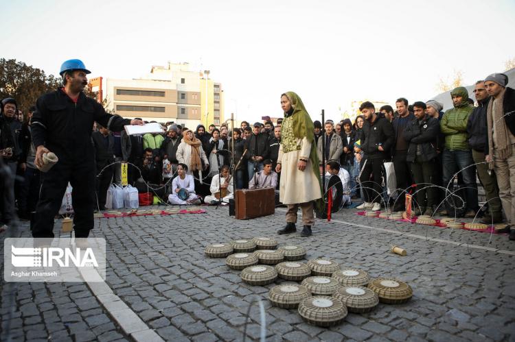 تصاویر نمایش مین در جشنواره بین‌المللی تئاتر فجر,عکس های نمایش مین در جشنواره بین‌المللی تئاتر فجر,تصاویر جشنواره تئاتر فجر