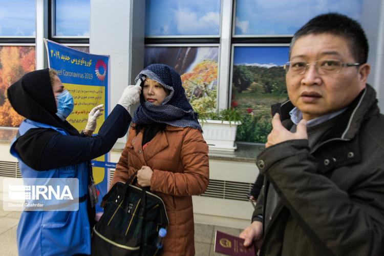 تصاویر پالایش مسافران چینی از کرونا در فرودگاه امام,عکس های پالایش مسافران چینی از کرونا در فرودگاه امام,تصاویر مسافران ورودی چین