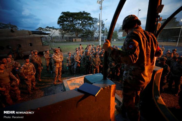 تصاویر رزمایش نیروهای چترباز در کلمبیا,عکس های رزمایش نیروهای چترباز,تصاویر رزمایش نظامی در کلمبیا