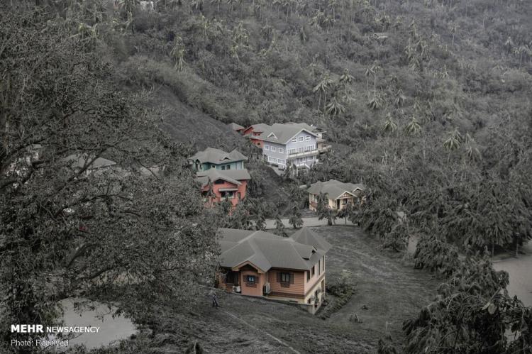تصاویر فوران مرگبارترین آتشفشان‌های فیلیپین,عکس های فوران مرگبارترین آتشفشان‌های فیلیپین,تصاویر فوران آتشفشان‌ در فیلیپین