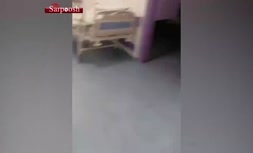 فیلم/ صف طولانی خرید ماسک در قم + تخلیه بیمارستان فرقانی