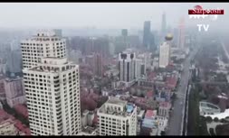 فیلم/ تصاویر پهپادی از شهر قرنطینه‌شده «ووهان» چین