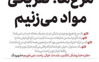 طنز/ مرغ ها: تفریحی مواد میزنیم طنز شایعات تریاک دادن به مرغ ها,طنز,مطالب طنز,طنز جدید