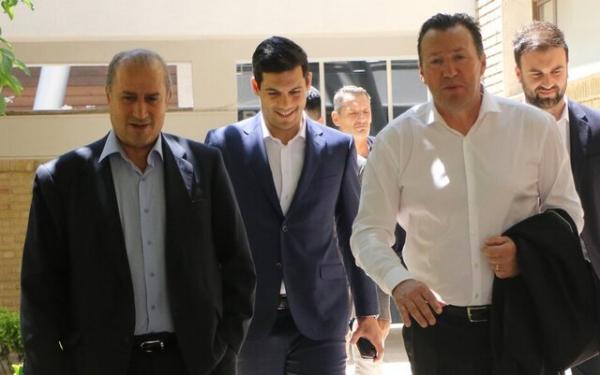 مارک ویلموتس و مهدی تاج مارک ویلموتس و مهدی تاج,اخبار فوتبال,خبرهای فوتبال,فوتبال ملی