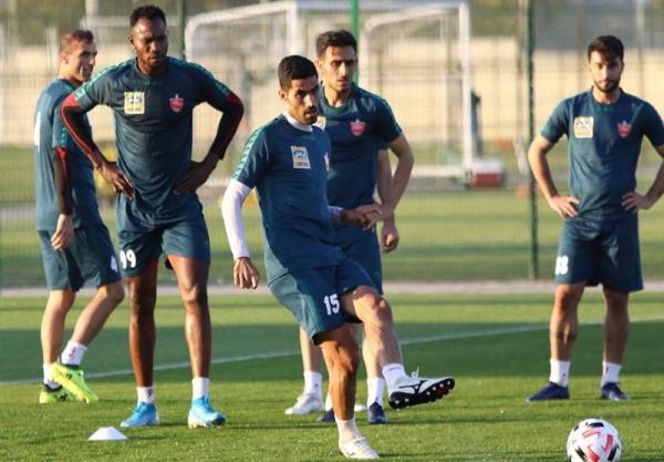 تمرین تیم فوتبال پرسپولیس,اخبار فوتبال,خبرهای فوتبال,حواشی فوتبال