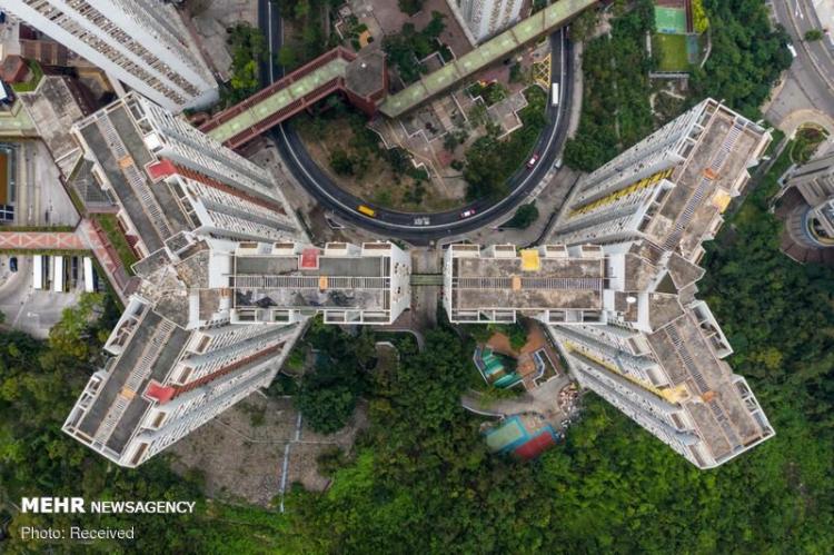 تصاویر هوایی از هنگ کنگ,عکس های دیدنی از هنگ کنگ,عکس های زیبا از هنگ کنگ