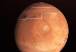 انتشار عکس جدیدی از یخ در مریخ,اخبار علمی,خبرهای علمی,نجوم و فضا