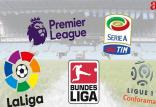 لیگ های فوتبال اروپا,اخبار فوتبال,خبرهای فوتبال,اخبار فوتبال جهان