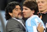 مارادونا و مسی,اخبار فوتبال,خبرهای فوتبال,لیگ قهرمانان اروپا