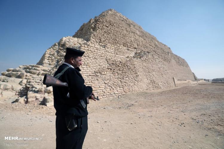 تصاویر بازگشایی هرم جوزر,عکس های قدیمی ترین هرم مصر,تصاویر بازسازی هرم جوزر