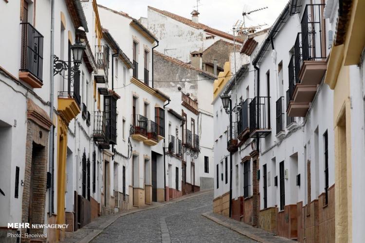 تصاویر قرنطینه شهرهای اسپانیا,عکس های وضعیت اضطراری در اسپانیا,تصاویر قرنطینه در اسپانیا