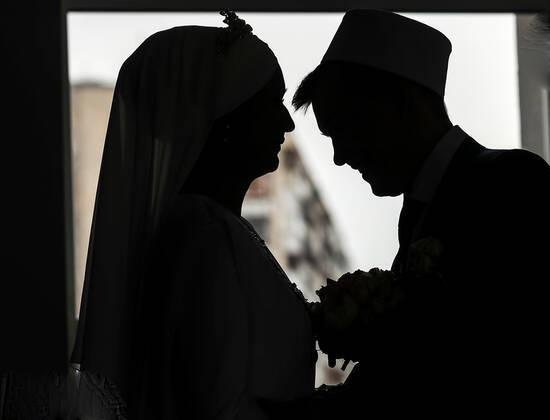 تصاویر مراسم جشن عروسی زوج تاتار,عکس های زوج تاتار,تصاویر زوج تاتار در قازان