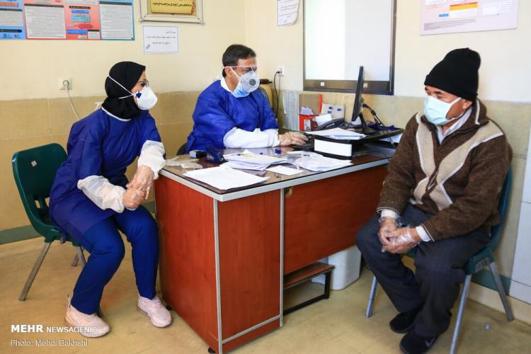 تصاویر بخش ویژه کرونا بیمارستان شهید بهشتی قم,عکس های بیمارستان شهید بهشتی قم,تصاویر شیوع کرونا در قم