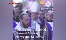 فیلم/ پاپ فرانسیس هم به کرونا مبتلا شد؟