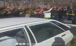 ویدئو/ تجمع هواداران سپاهان مقابل هتل