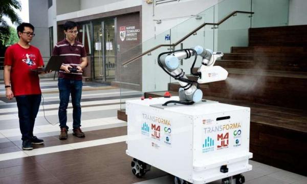 ساخت ربات ضدعفونی‌کننده با سرعت بالا,اخبار علمی,خبرهای علمی,اختراعات و پژوهش