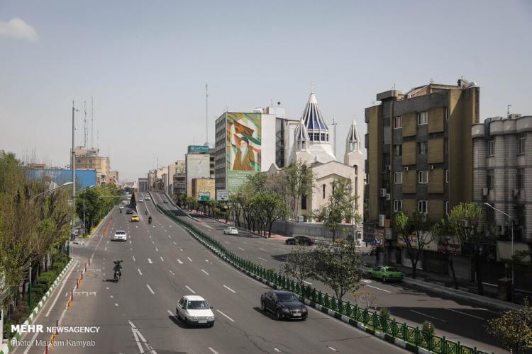 تصاویر تردد در خیابان ها,عکس های شیوع کرونا,تصاویر زندگی در روزهای کرونایی