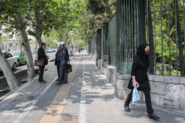 تصاویر تردد در خیابان ها,عکس های شیوع کرونا,تصاویر زندگی در روزهای کرونایی
