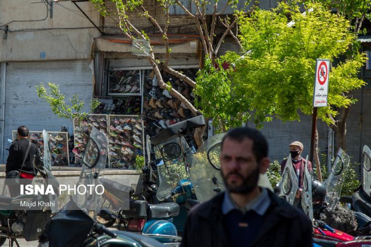 تصاویر تردد در خیابان ها,عکس های شیوع کرونا در ایران,تصاویر طرح فاصله‌گذاری اجتماعی