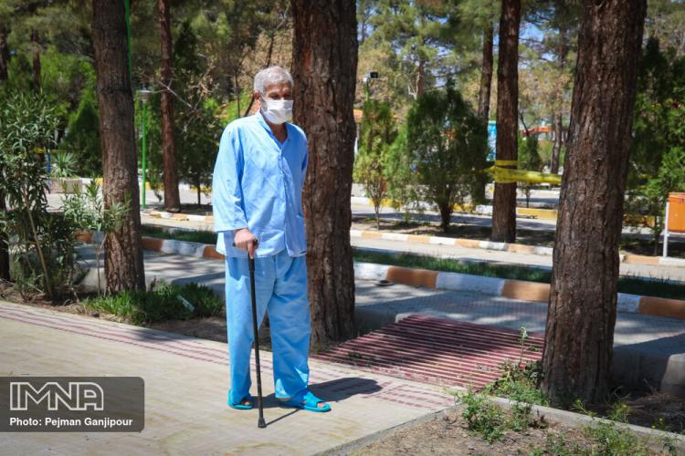 تصاویر نقاهتگاه بیماران کرونا در اصفهان,عکس های نقاهتگاه بیماران کرونا در اصفهان,تصاویر بیماران کرونایی