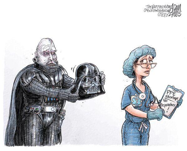 کارتون کمبود تجهیزات پزشکی در بیمارستان ها,کاریکاتور,عکس کاریکاتور,کاریکاتور اجتماعی