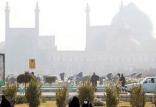 آلوده شدن هوای اصفهان,اخبار اجتماعی,خبرهای اجتماعی,وضعیت ترافیک و آب و هوا