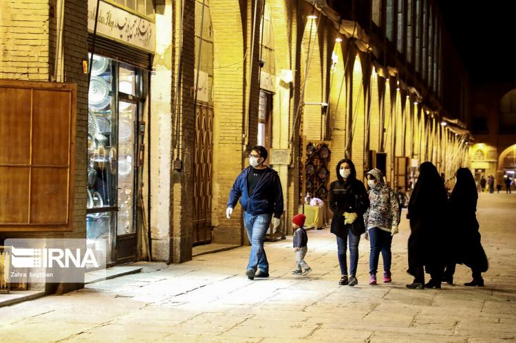 تصاویر میدان امام اصفهان,عکس های فاصله گذاری اجتماعی,تصاویر اصفهان